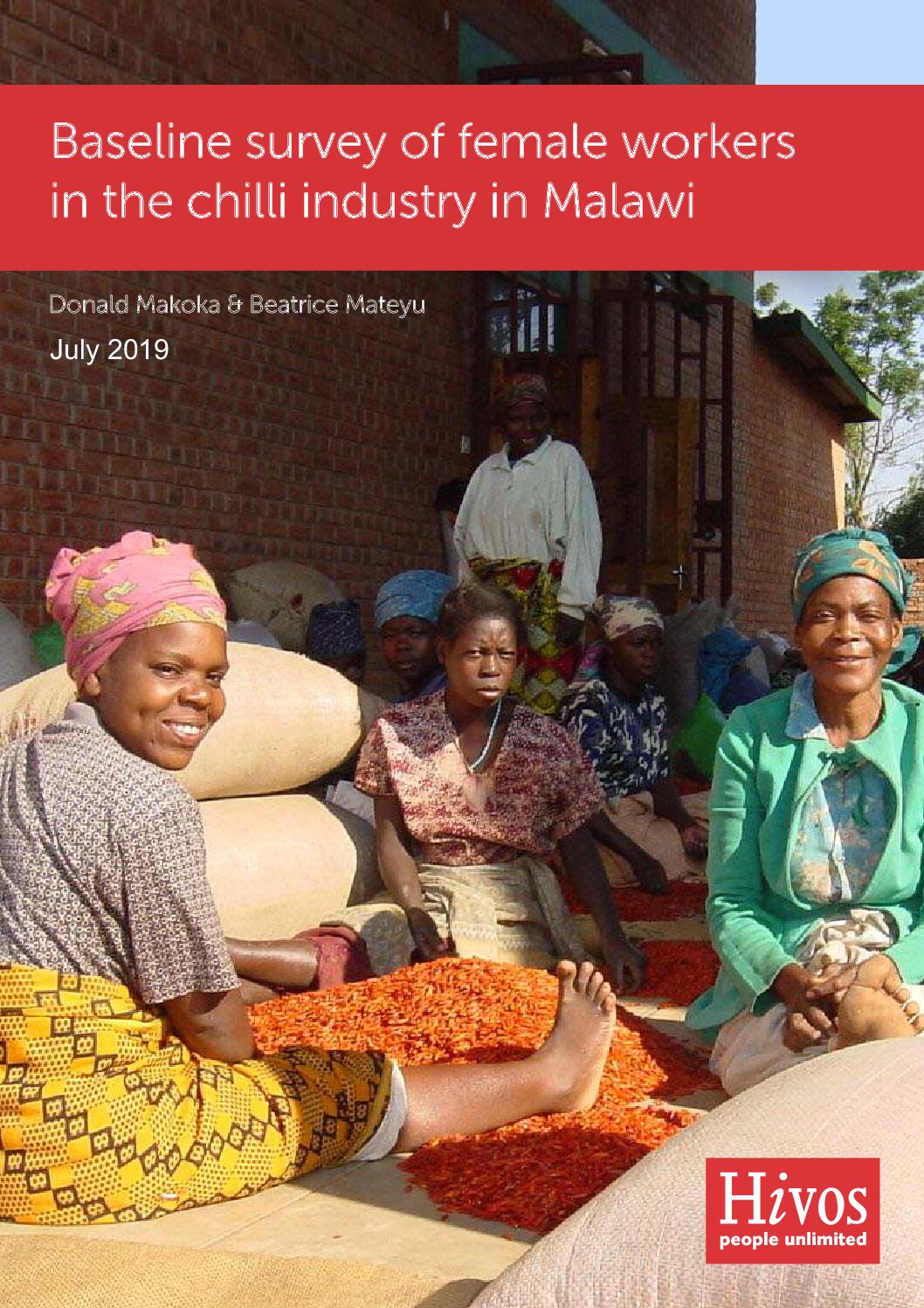 Baseline survey of female workers in the chilli industry in Malawi