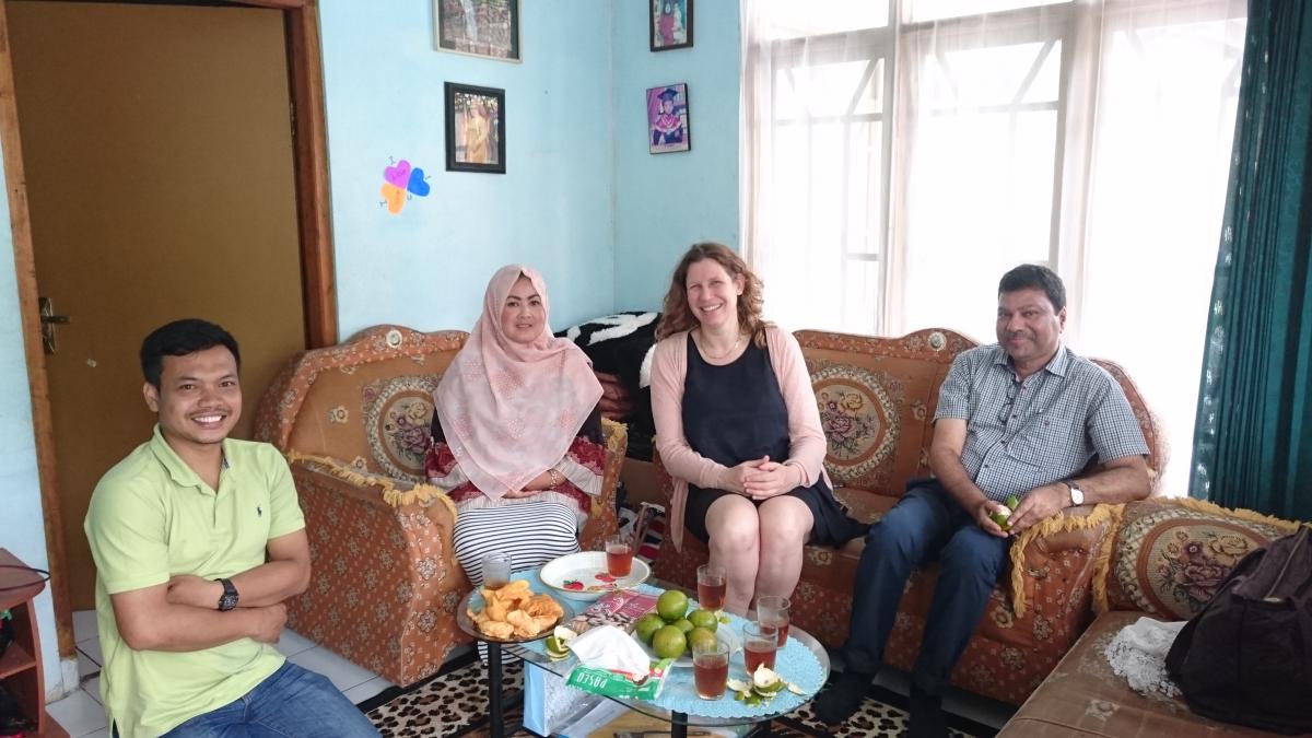 Hivos Director of Operations Tours Projects in Indonesia