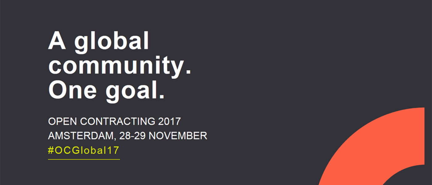 Event: Open Contracting 2017 – 28-29 November, Amsterdam