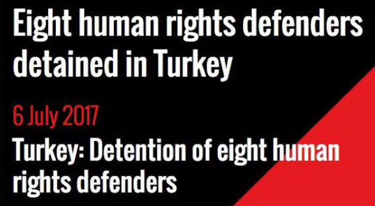 Detention of the ‘Istanbul Ten’ extended by seven days