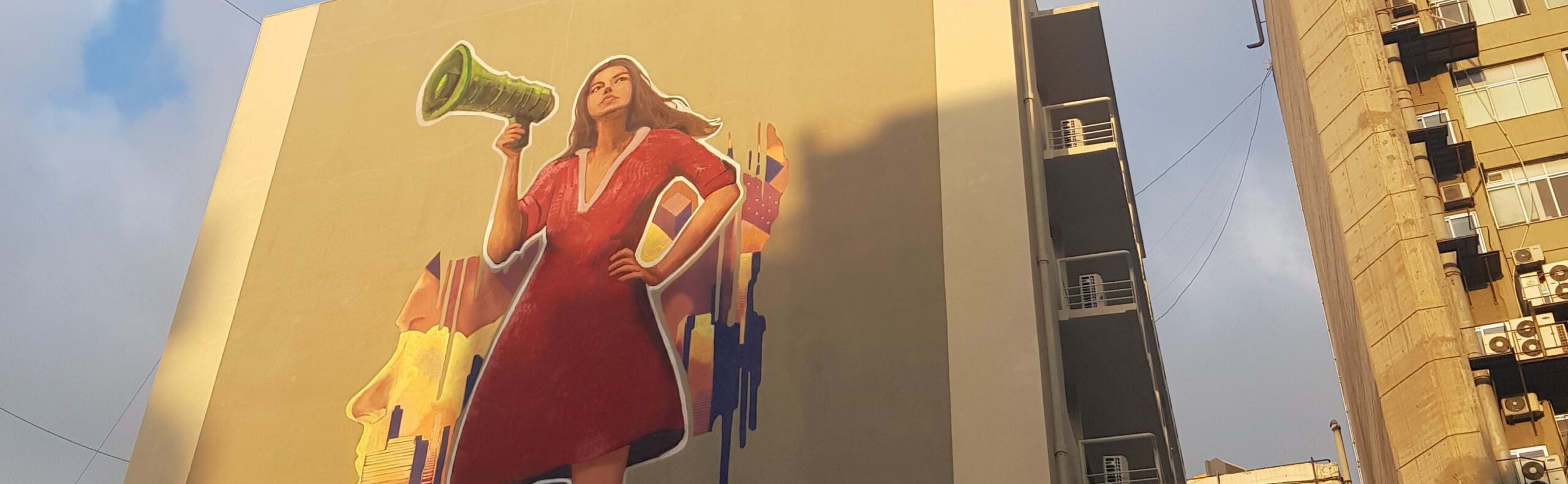 LADE Mural Inspires Women in Beirut to Lead