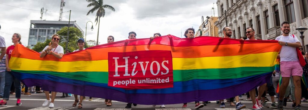 Hivos' vision is that every person has the right to live in freedom and dignity