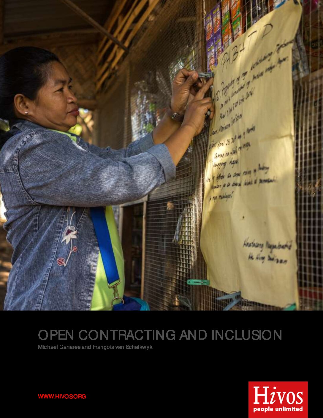 Open Contracting and Inclusion – Synthesis Study
