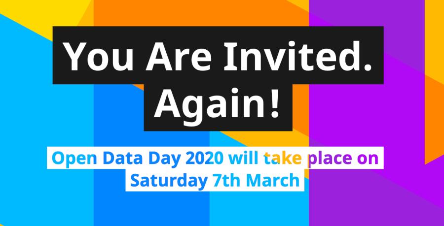 Open Data Day 2020 mini-grant scheme has been launched!